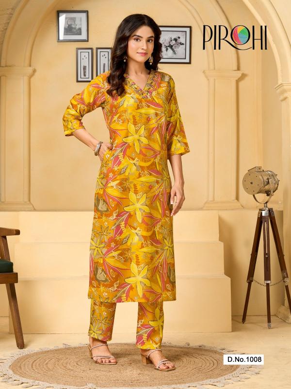Pirohi krishi 2 kurtis wholesale